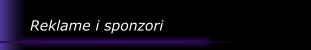 Reklame i sponzori
